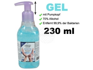 Desinfektionsmittel Desinfektionsgel 230 ml DES-21