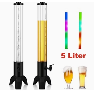 Drinking column beer 3 liter LED cooling tube