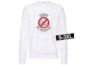 Motiv Sweater Sweatshirt wei� Modell Swt-001a