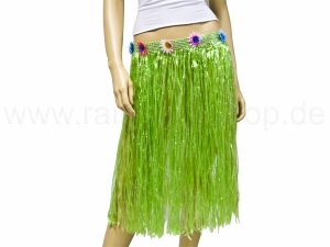 Hawaii Bast skirts long green