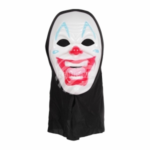 Carnival mask Clown white MAS-44