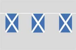 Flaggenkette Schottland