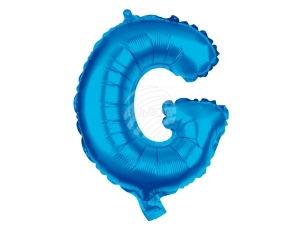 Folienballon Helium Ballon blau Buchstabe G