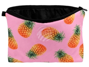 Cosmetic bag with motive Pineapple