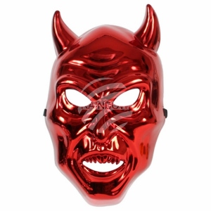 Mscara de carnaval Diablo horror rojo MAS-37B