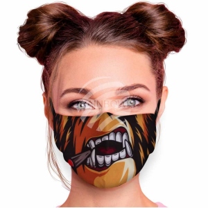 Verstellbare Motivmaske mit Motiv AM-310