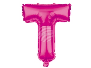 Folienballon Helium Ballon pink Buchstabe T