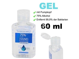 Desinfektionsmittel Desinfektionsgel 60 ml DES-06