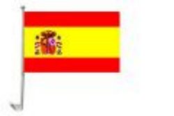 Flagi samochodowe Hiszpania