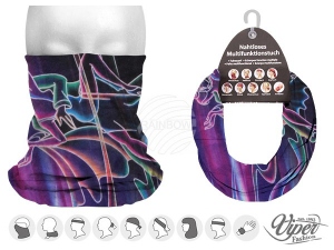 Multifunctional cloth 9 in 1 Multi-purpose scarf Neon MF-257