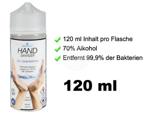 Disinfectant Hand disinfectant Hand sanitizer 120ml