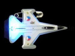 Blinky Magnet Anstecker Jet
