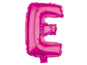 Folienballon Helium Ballon pink Buchstabe E