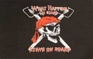 Fahne Pirat What Happens