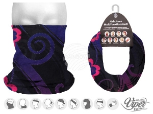 Multifunctional cloth 9 in 1 Multi-purpose scarf Floral pattern 