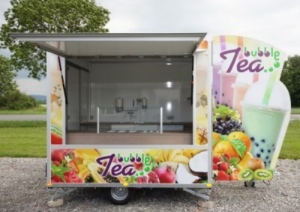 A-Selling trailer bubble tea 2,50 m