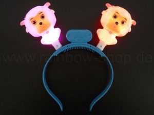 Hair Circle Sheep figures blue