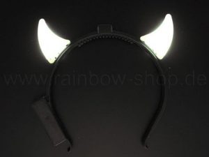 Hair Circle Luminous horns multicolor flashing