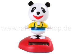 Solar wobbling figure white Panda