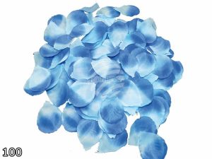 Rose leaves 100 blue white