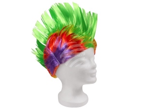 Percke Irokese Haarschnitt grn/multicolor