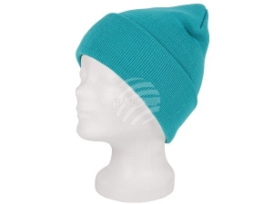 Long Beanie Slouch Design Strickmtze trkis