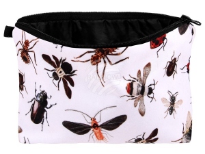 Kosmetiktasche mit Motiv Insekten