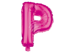 Foil balloon helium balloon pink Letter P