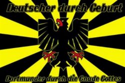 Fahne Dortmund Gnade Gottes