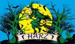 Fahne Harz Hexe