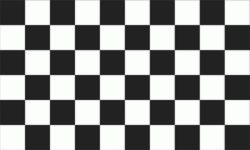 Flag Checkered black white