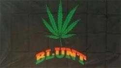 Flag Marihuana Blunt