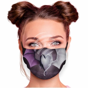 Verstellbare Motivmaske mit Motiv AM-268