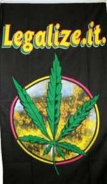 Fahne Legalize it Flagge