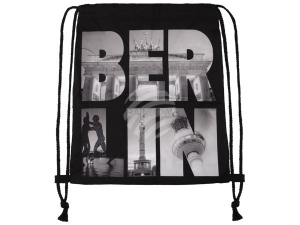 Gym bag Gymsac Design Berlin black/grey