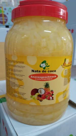 Bubble Tea Galaretki Nata de Coco Ananas