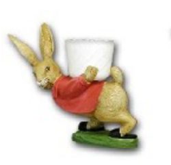 Easter bunny with pot K513