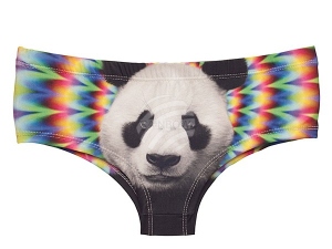 Motiv-Unterhose Panda