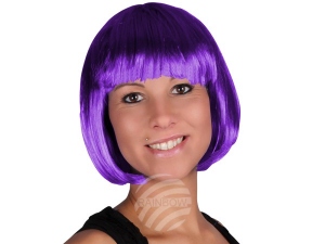 Wig Bob purple