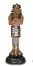 Pharaoh with lamp brown 106 cm
