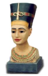 Egyptian bust 52 cm