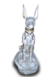 Jackal white gold 46 cm