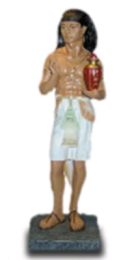 Egyptian with vase light skinned59 cm