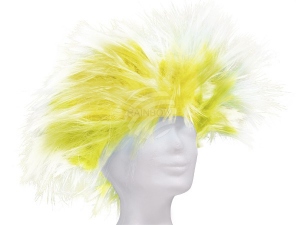 Wig Punk style yellow/white