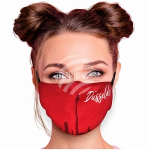 Verstellbare Motivmaske mit Motiv AM-229