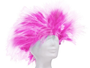 Wig Punk style pink/white