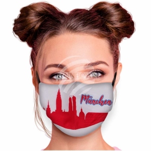 Verstellbare Motivmaske mit Motiv AM-230