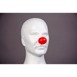 Clown nose red