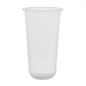 Trinkbecher Bubble Tea Q-Cup Transparent 500ml