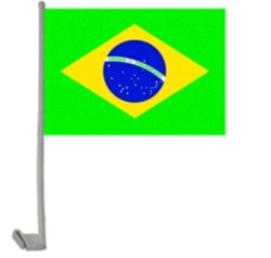 Car flag Brasilia